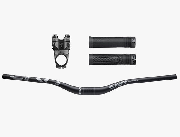 RACEFACE ハンドルステムセット 35mm　グリップ付き carbon-enduro-bundle-black-