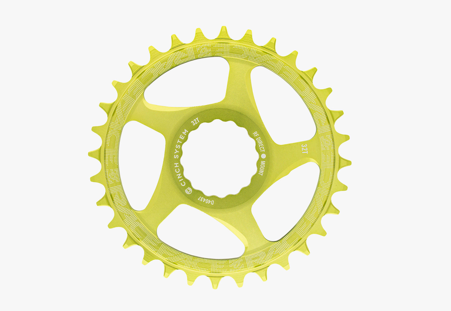 RaceFace Cinch Direct Mount Chainring - 36 Tooth Green 10/11/12 Speed Compatible (2018 Model)